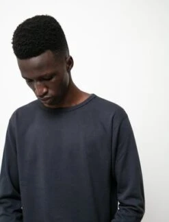 LemaireTerry L/S T-Shirt - Indigo -Modern Pant Wear Shop Terry L S T Shirt Indigo 20210819123246