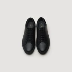 THEYTwo-Tone Low Sneakers - Mono Black -Modern Pant Wear Shop Two Tone Low Mono Black 20190625163845 3