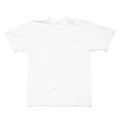 UTILITEESTwin Pack 5.5oz Loopwheel Crew Neck T-Shirt - White