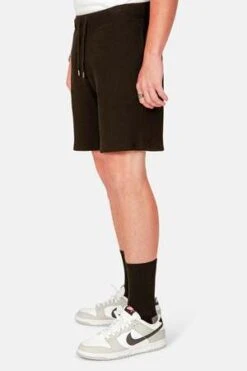 Blue&CreamWaffle Short - Black -Modern Pant Wear Shop Waffle Short Black 20220914041249