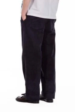 FOUR HORSEMENWide Corduroy Trouser - Navy -Modern Pant Wear Shop Wide Corduroy Trouser Navy 20230513014053 1