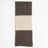 Universal WorksWool Cashmere Stripe Scarf - Stone/Grey -Modern Pant Wear Shop Wool Cashmere Stripe Scarf Stone Grey 20220824102110