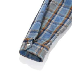 Engineered GarmentsCotton Heavy Twill Work Shirt - Blue Plaid -Modern Pant Wear Shop Work Shirt Blue Cotton Heavy Twill Plaid 20230924174010