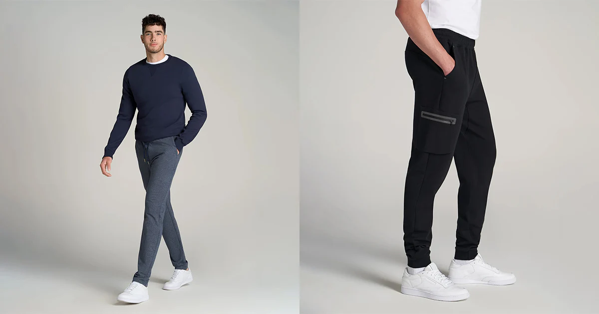 Modern Pant Wear Shop -Modern Pant Wear Shop Men s Tall Athletic Pants Banner